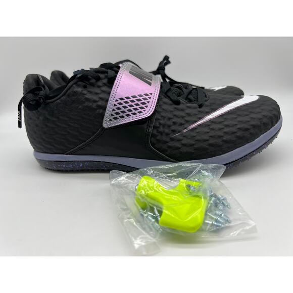 Nike Zoom HJ Elite Track & Field Spikes Shoes 806561 002 Men Size 9.5.. - Picture 1 of 11